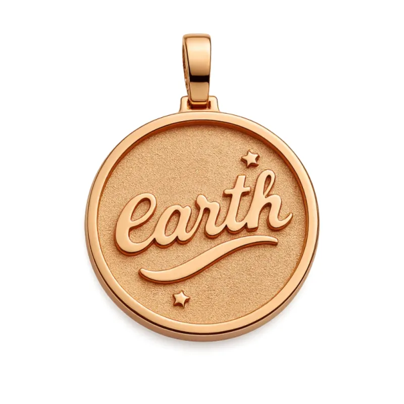 Earth Round Pendant