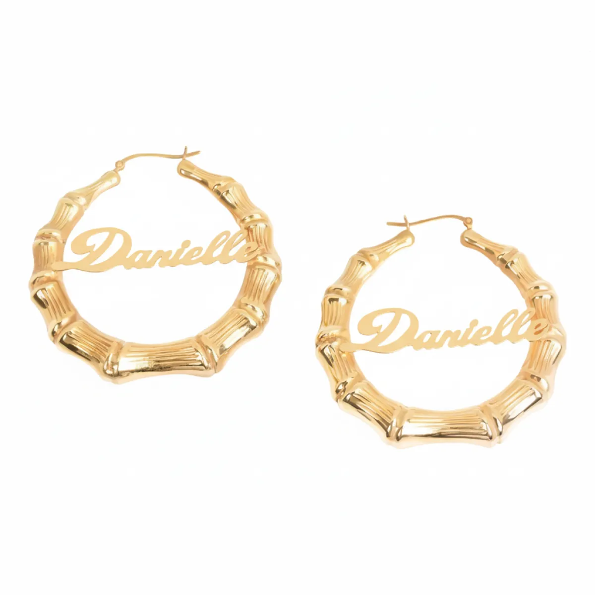 Bamboo Name Hoops